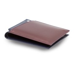 Verozi Erkek Deri Cüzdan - 2248 Bordo/Lacivert - ECBL