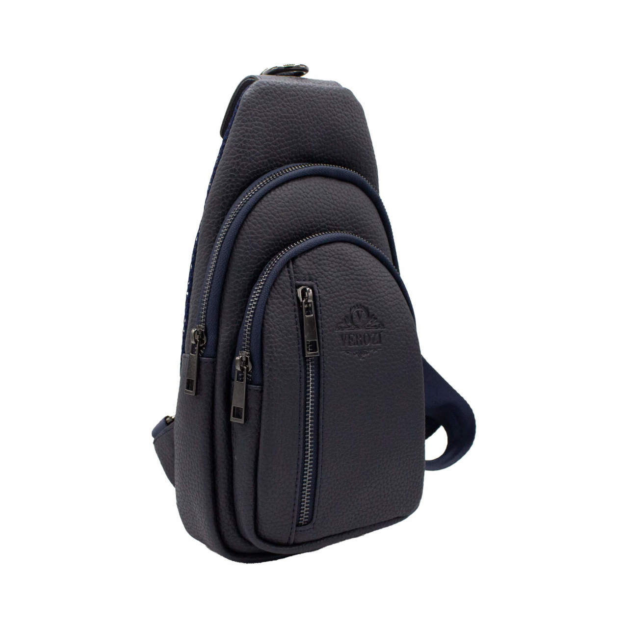 Verozi Deri Unisex Omuz Askılı Çanta - DUAC Lacivert