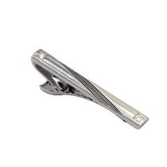 Verozi Kravat İğnesi - Uzun Taşlı Füme Renkli - KIUFTF007