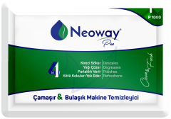 Neoway Pro Çamaşır Bulaşık Makinesi Temizleyici 40gr X 5