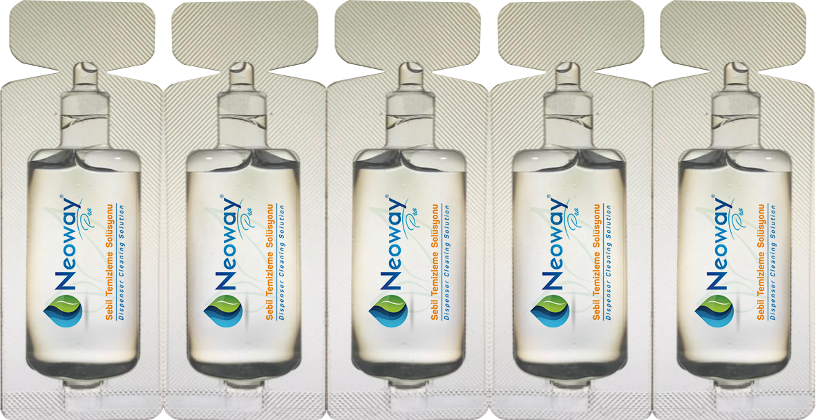 Neoway Pro Su Sebili Temizleme Losyonu 15ml X 5